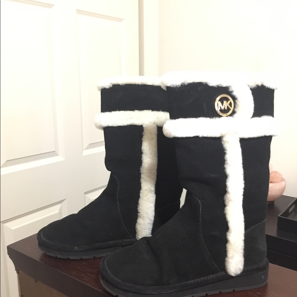 Michael Kors suede tall boots